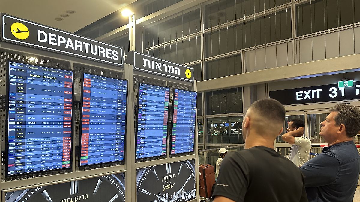 Airlines streichen Flüge: EU-Länder evakuieren Staatsbürger aus Israel