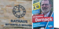 AfD-Kandidat scheitert in Bitterfeld-Wolfen bei Oberbürgermeisterwahl