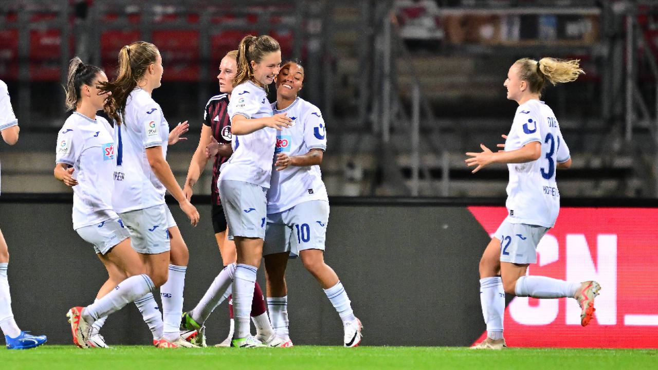 Frauen-Bundesliga: Hoffenheim übernimmt die Tabellenspitze