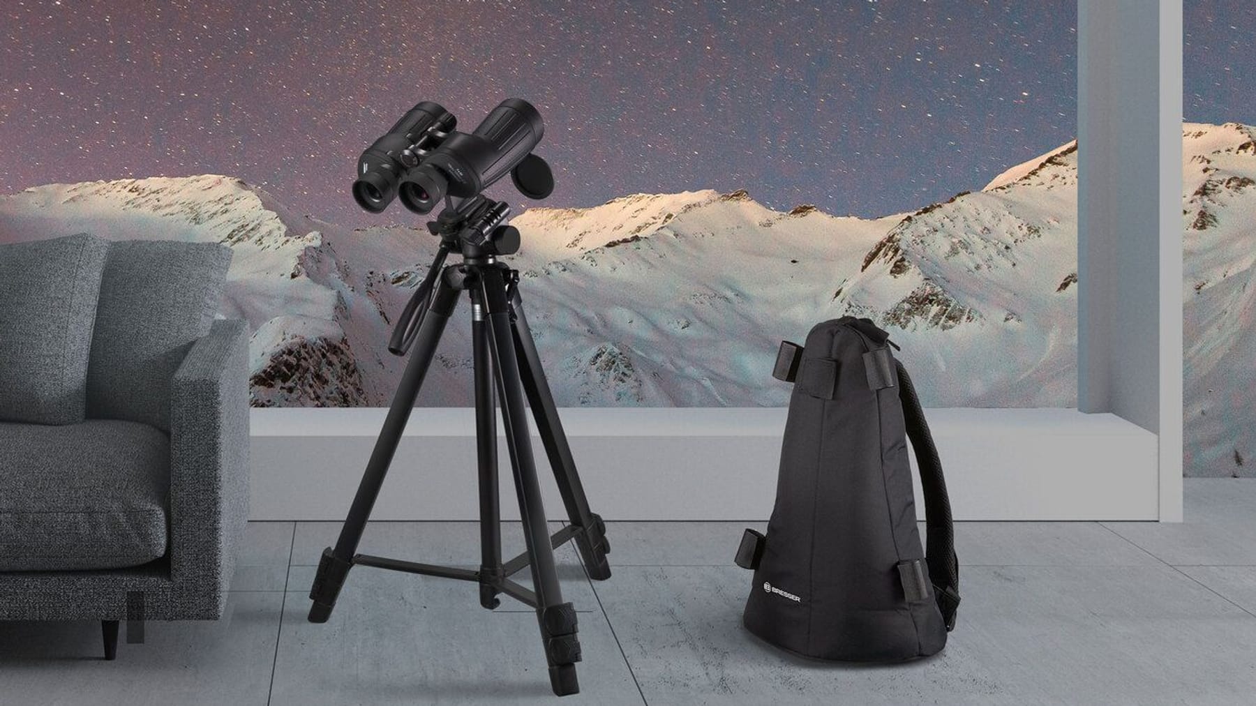 Astronomie-Fernglas von Bresser zum halben Preis im Angebot