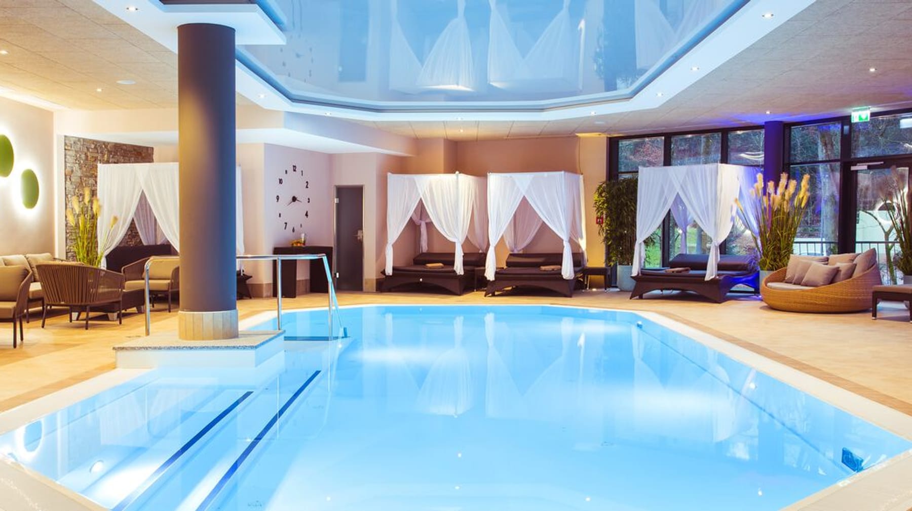 Luxushotel mit Spa und Halbpension